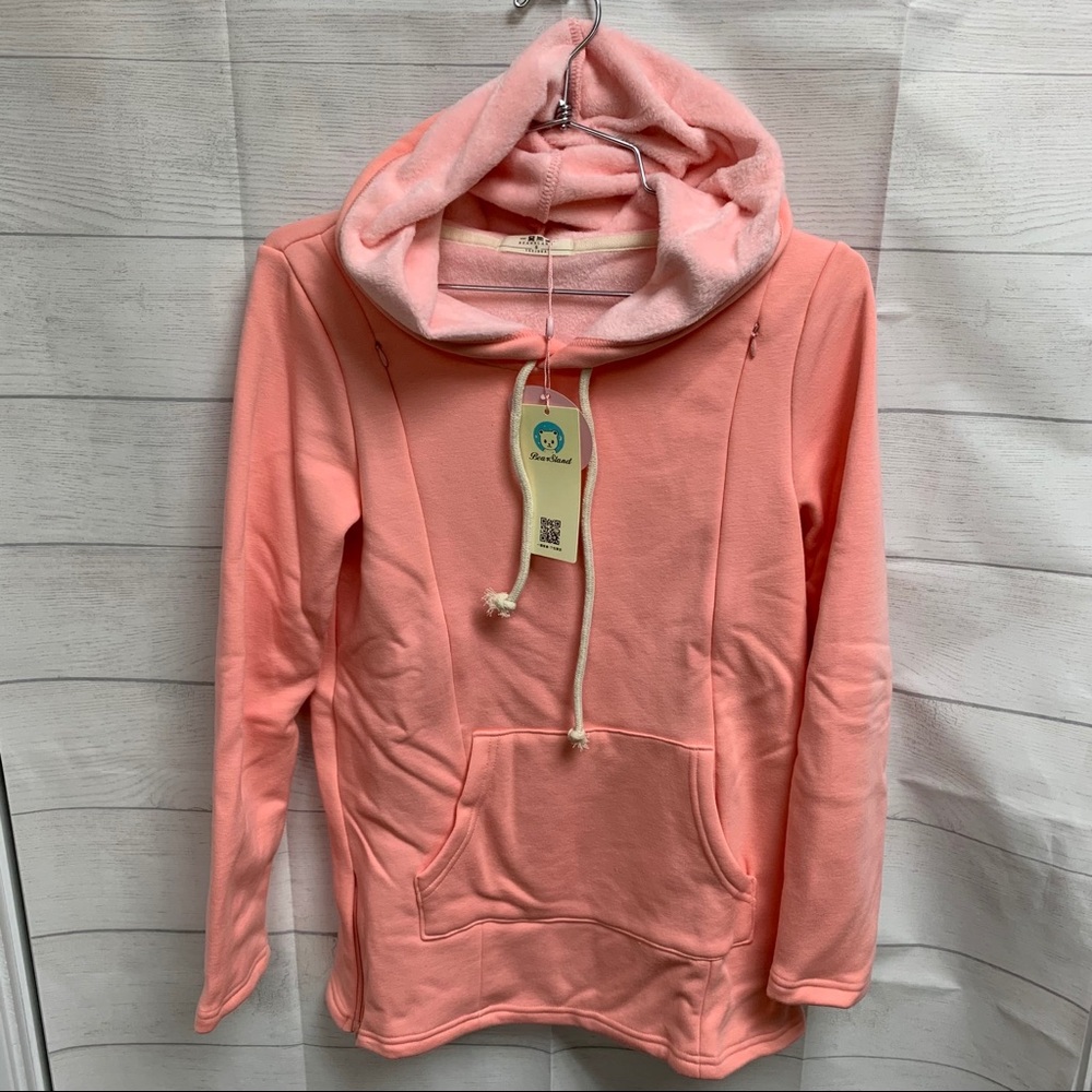 NWT Bearsland Maternity Nursing Sweatshirt Hoodie - Picture 7 of 15